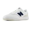 Sneaker NEW BALANCE "BB80", Gr. 45, schwarz-weiß (weiß, schwarz), Leder, sportlich, Schuhe, von dem New Balance 550 inspiriert