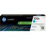 HP Tonerpatrone ""220"" Tonerpatronen blau (cyan)