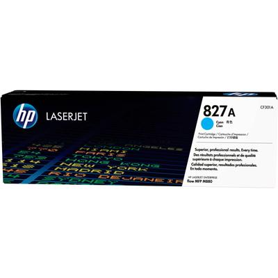 HP Tonerkartusche "827A Original LaserJet" Tonerpatronen blau (cyan)