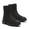 Winterstiefelette TIMBERLAND "BRIMFIELD MID WARM LINED BOOT", Damen, Gr. 42, schwarz (schwarz full grain), Leder, sportlich, Schuhe, Winterstiefel, Winderboots, Winterschuhe, gefüttert