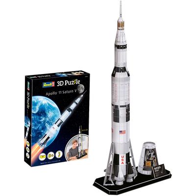 3D-Puzzle REVELL "Apollo 11 Saturn V" Puzzles bunt Kinder