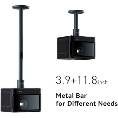 DANGBEI Beamer-Deckenhalterung "Beamer Deckenhalterung, ±12 & 10-40 cm verstellbar", schwarz, H:40cm, Gerätehalterungen Image