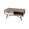 Table Basse Brooklyn - 100 X H. 49 Cm - Marron