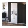 Armando Armoire De Salle De Bain L 50 Cm - Blanc Mat