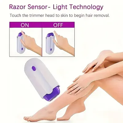 Women's Electric Hair Removal DeviceLeg and Armpit Hair Removal Device Induction Type Automatic Start Stop ShaverTrimmer for Men
