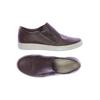 Ecco Damen Sneakers, Gr. 39, bordeaux, Leder