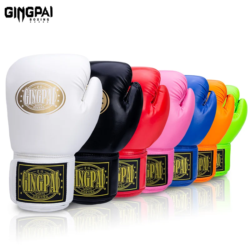 6/8/10/12oz profession eller Box handschuh höhere Qualität Pu Sanda Muay Thai MMA Trainings handschuh Kampf Boxtraining Zubehör Image