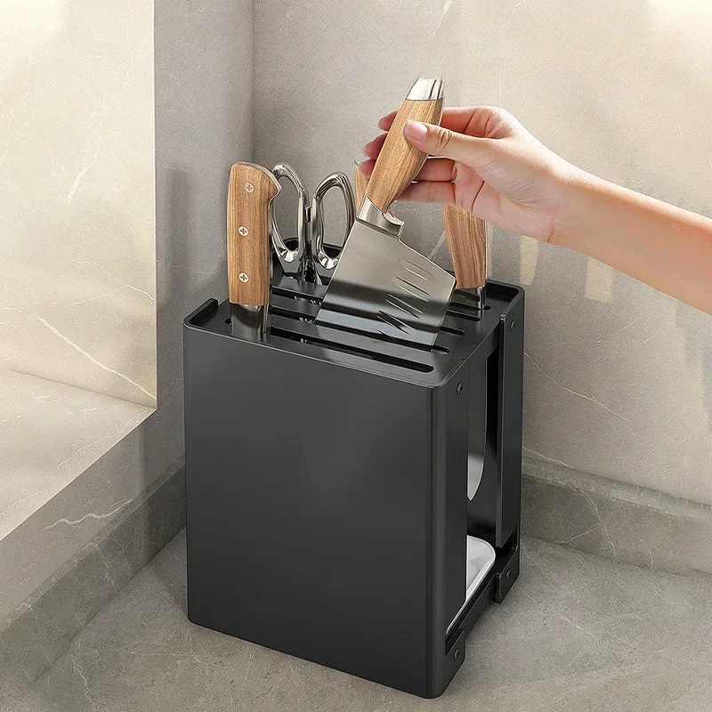 Küche Zubehör Multifunktionale Messer Rack Küche Messer Rack Messer Rack Küche Ablassen Magnetische Küchenutensilien Messer Block