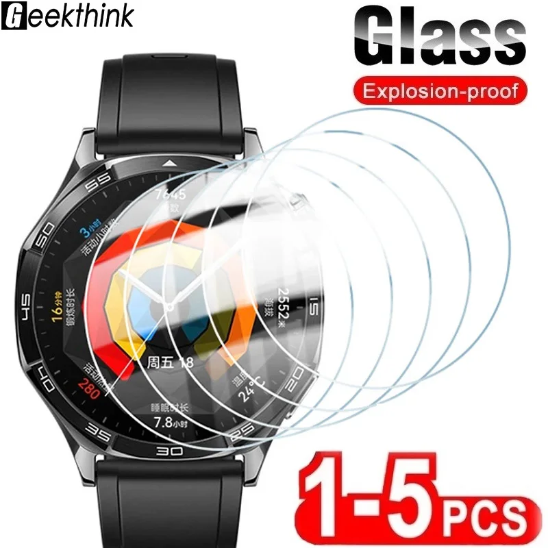 1–5 Stück gehärtetes Glas für Huawei Watch GT 5 Pro 46 mm 41 mm Displayschutzfolie, kratzfest, für Huawei GT 5 GT5 Uhrenzubehör Image