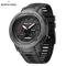 NORTH EDGE Mars 3 Herren Militär Uhr Digitale Carbonfaser Gehäuse für Männer wasserdicht 50M Sport Uhren Weltzeit LED Armbanduhr