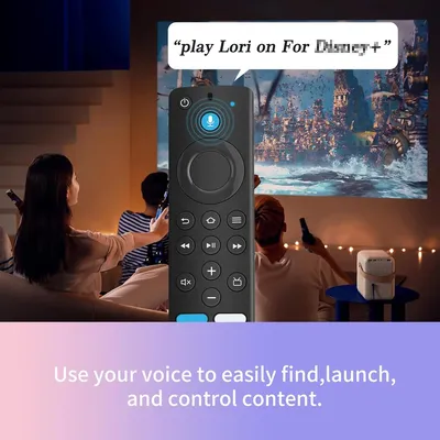 L5B83G Voice Remote with Voice Control (3rd Gen) - Ideal for AMZ TV Stick (2nd, 3rd, Lite, 4K) &