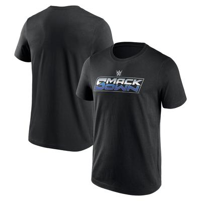WWE SmackDown Logo Grafik T-Shirt - Schwarz - Damen Image