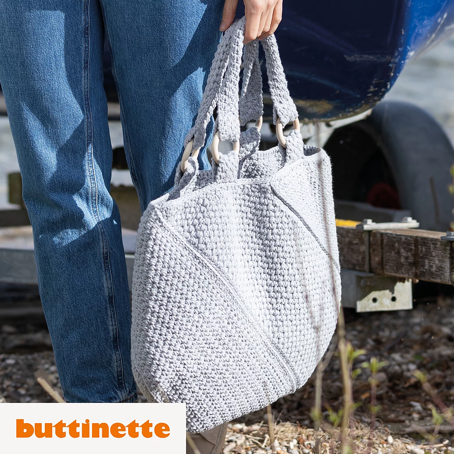 Häkelanleitung – Shopper aus Woll Butt Lisa Image