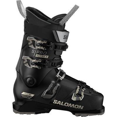 SALOMON Damen Ski-Schuhe ALP. BOOTS S/PRO SUPRA X90 W GW Bk/L Br, Größe 25 in Schwarz