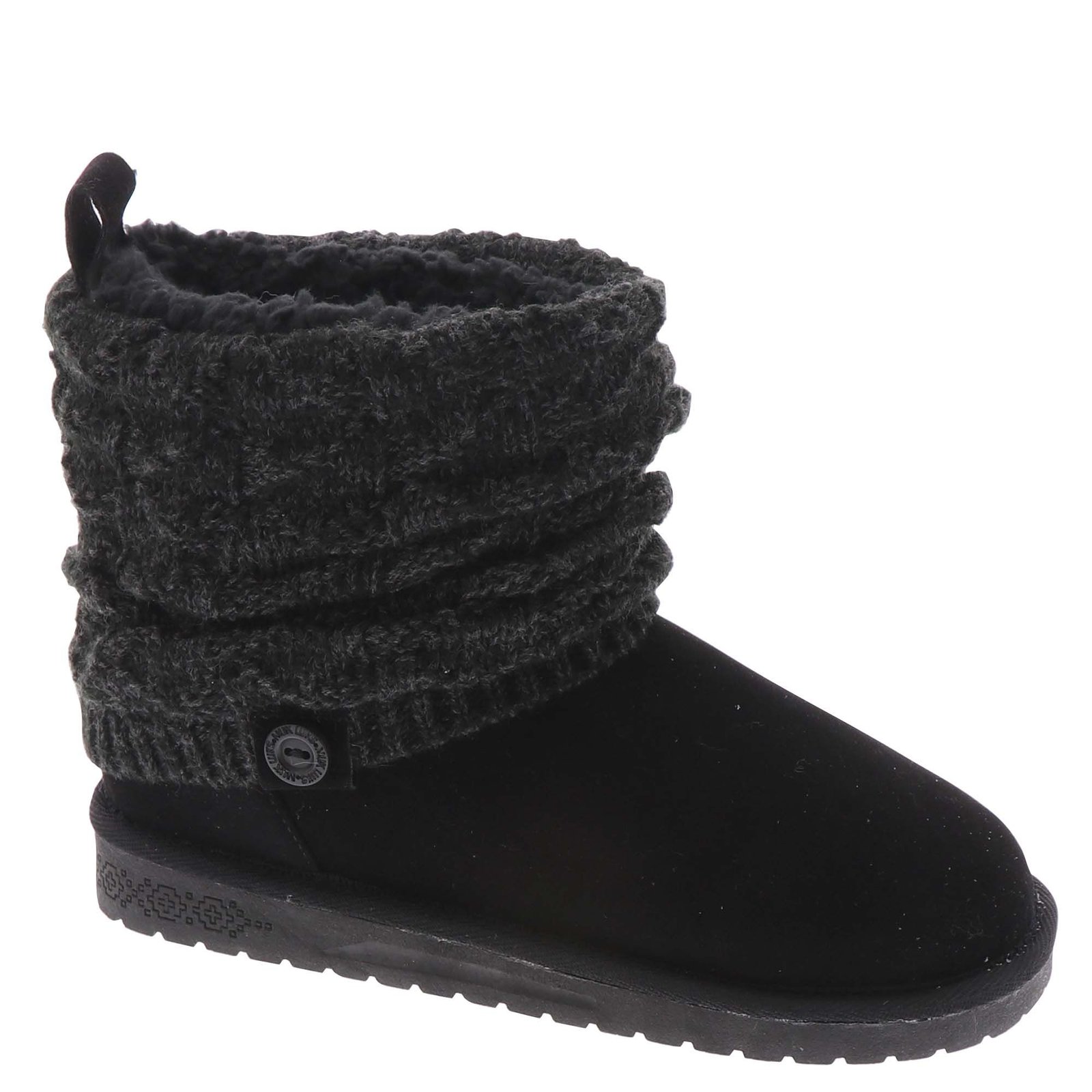 Muk Luks Women's Laurel Boot - 8 Black Boot Medium