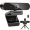 TEMU 4k Webcam, Computer Webcam, 4k Autofocus Web Camera With Privacy Cover And Tripod, Plug And Play, Usb Webcam With Microphone, Pro Streaming/video Recording/calling Conferencing/online Classes