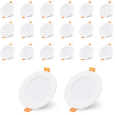 Hengda - swanew 20er led Einbaustrahler Deckeneinbauleuchte Set Einbauleuchte Deckenleuchte Image
