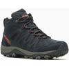 Wanderschuh MERRELL "ACCENTOR 3 SPORT MID GORETEX", Gr. 48, orange (schwarz, orange), Synthetik, Textil, sportlich, Schuhe, wasserdicht