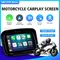 Moto schermo da 5 pollici moto navigazione GPS esterna moto Carplay Android Auto Stereo impermeabile