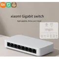 Xiaomi Mi 8 porte RJ45 Gigabit Ethernet Switch 1000Mbps Mini switch di rete VLAN Ethernet Splitter Lan Mijia Router Hub Switch