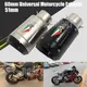 Universale 51mm 60mm AR Silenziatore Di Scarico Moto Fuga Per NINJIA400 Z900 R1 R3R 6 MT09 MT10 S1000RR DUKE390 di Scarico Modificato