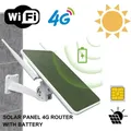 Router solare 6W 4G con batteria del pannello solare ripetitore WiFi Wireless esterno impermeabile 2.4G estensore a lungo raggio versione europea ﻿