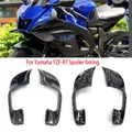 MTKRACING deflettore per YAMAHA YZF-R7 2021-2023 moto anteriore laterale Spoiler Winglet ala aerodinamica ABS nero Spoiler Kit R7