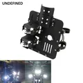 41MM morsetto forcella moto luci di testa di marcia ausiliarie faretto fendinebbia a LED bianco con staffa per Honda Yamaha Offroad Custom