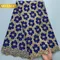 SJD LACE Pietre nigeriane Tessuto di pizzo di cotone 2025 Nuovo Dubai pizzo di cotone africano Merletto svizzero del voile per le donne Abiti da festa Cucire 4026