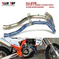 Per KTM 450 EXC-F 500 EXC-F Tubo di scarico anteriore FE450 FE501 Tubo di scarico Dirtbike 2024 + 50.5MM Collettore di scarico Scarico in titanio