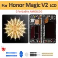 LCD pieghevole originale da 7.92 "per Huawei Honor Magic V2 VER-AN10 Display LCD Touch Screen Digitizer Assembly parti di ricambio