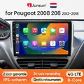 Junsun Autoradio Stereo per Peugeot 2008 208 2012-2018 Wireless CarPlay Android Auto GPS RDS Touch Screen Autoradio Head Unit