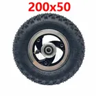 Pneumatico per ruote fuoristrada 200x50 di alta qualità 8 pollici 200*50 pneumatico esterno interno con cerchio del mozzo in lega per accessori per Scooter elettrici