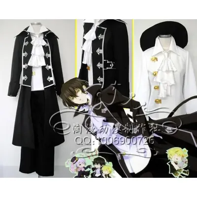 Gilbert Nightray Cosplay Kostüm mit Hut 110 Image