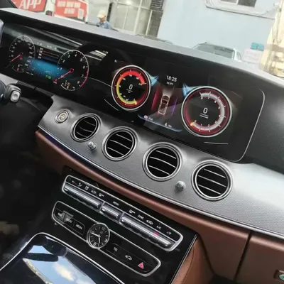 Carplay für Mercedes Benz E-Klasse W213 12,3 GPS Navi Zoll Autoradio Carplay Multimedia Head Unit Dual Screen Auto