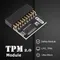 TPM 2.0 Encryption Security Module 20 Pin Motherboard Card Replacement Part Module Motherboard 20-1