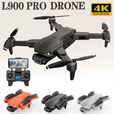 L900 Pro GPS Drone Profesional 4K HD 5G WIFI FPV Camera Quadcopter with Brushless Motor RC Mini Dron