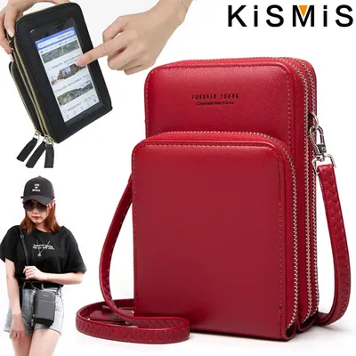 for with below 6.5 in Phone iphone Samsung Ladies Can Touch Screen Large Capacity Mobile Wallet