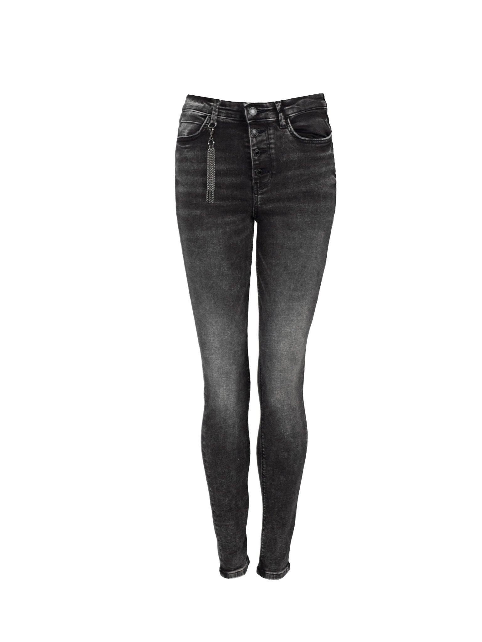 Guess Hose Jeansowe Damen schwarz