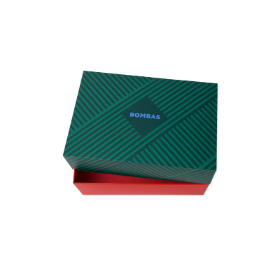 Empty Gift Box (Fits 8 pairs) - Green - Bombas