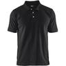 Polo da uomo in maglia piquet Blaklader Nero 4XL