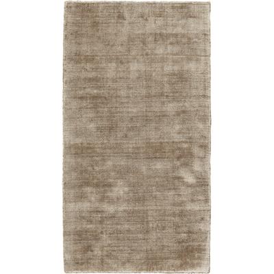Teppich DEKOWE "Harry", braun (cappuccino), B:200cm H:12mm L:290cm, Viskose, Teppiche, Kurzflor, Vintage Design, Wohnzimmer