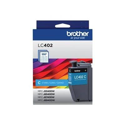 Brother LC402CS Standard Yield Ink Cartridge For Use With J6540DW, J6940DW - Cyan