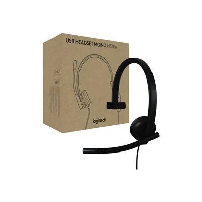 Logitech H570e Wired USB-A Mono Headset for Teams