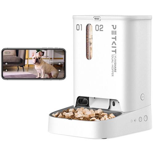 Automatischer Katzenfutterspender mit 1080P Kamera, 2.4 g WiFi 5L Katzen- und