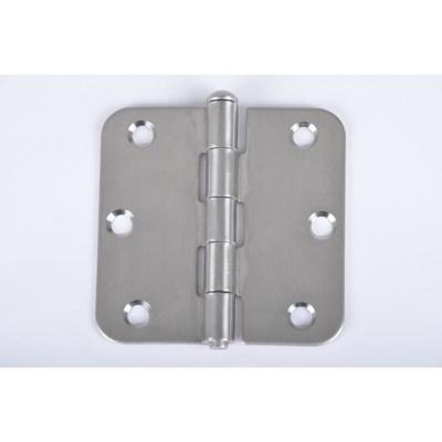 Buri - 5 Stück Scharnier Edelstahl 76x76 mm Kistenbänder Torband Türband Klappscharnier Image