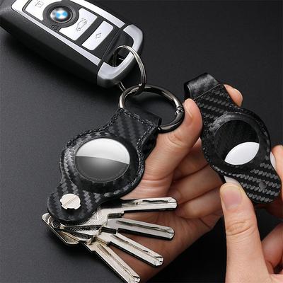 Key Organizer for Airtag Apple AirTag Keychain Holds up to 3 Keys Suits for Long Keys Airtag Swivel Keycase KeyHolder with Air Tag Holder