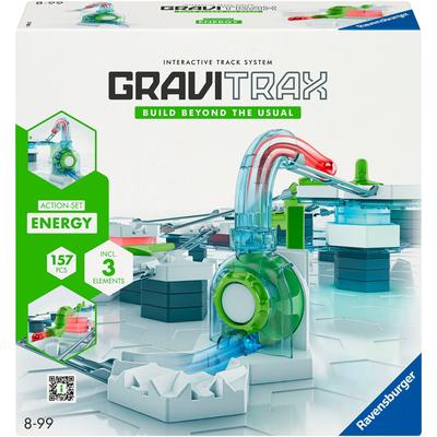 Kugelbahn-Bausatz RAVENSBURGER "GraviTrax Action-Set Energy" Kugelbahnen bunt Kinder FSC - schützt Wald weltweit