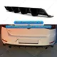Auto paraurti posteriore diffusore Lip Splitter Spoiler per VW Golf 7 7.5 MK7 MK7.5 GTI lifting
