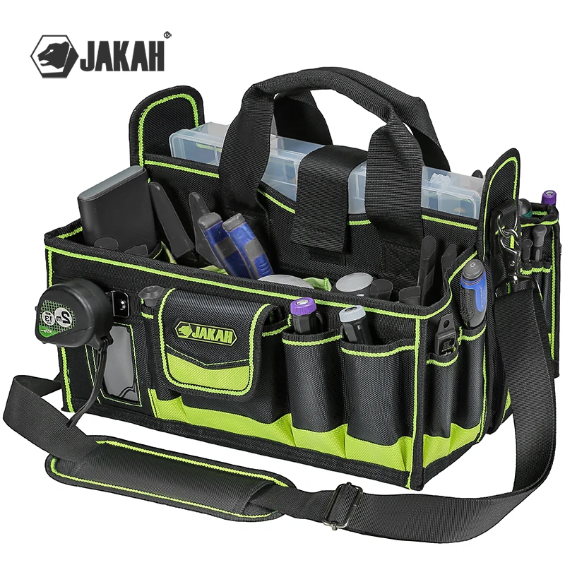 40 pochettes fourre-tout à outils, organisateur de sac à outils, sac à outils pour électricien, sac à outils HVAC, caddie à outils, sacs à outils pour électriciens